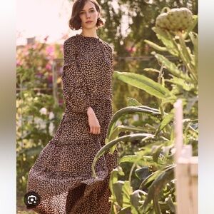 THE GREAT. The Windchime Dress in Crescent Floral